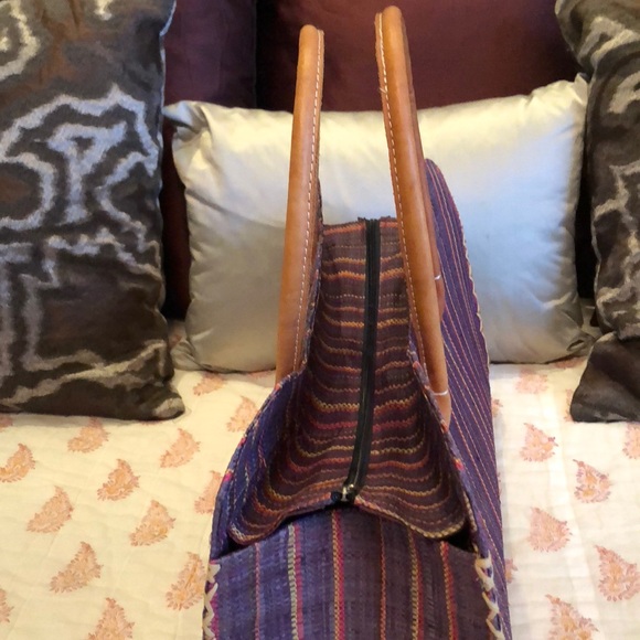 Shebobo hand made straw purse - Picture 4 of 5